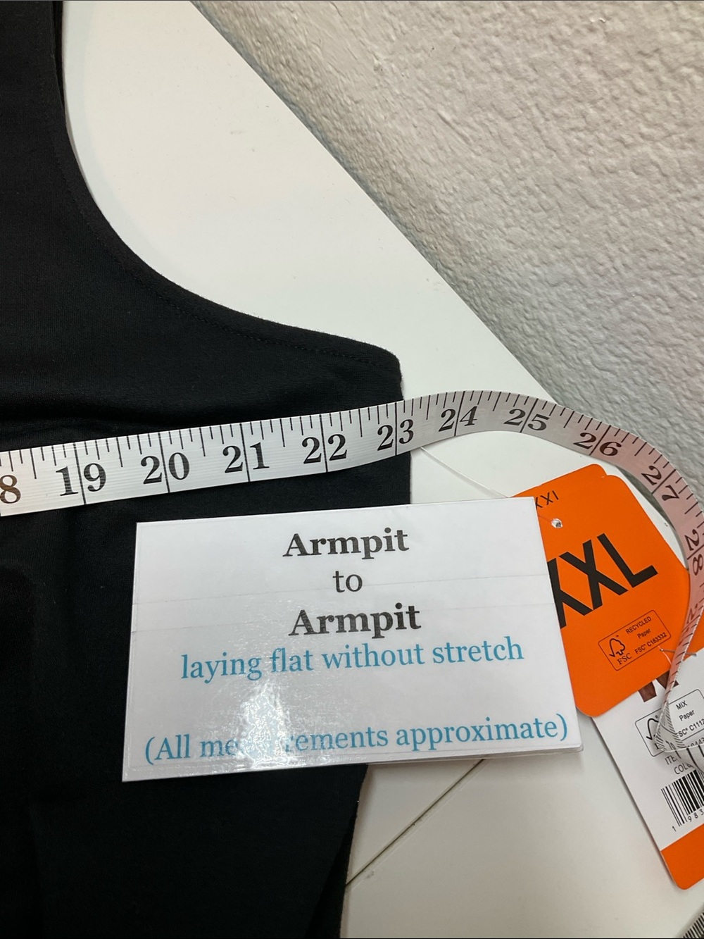 Nautica Black Sleeveless V-Neck Tiered Dress with White Trim - Picture 5 of 7